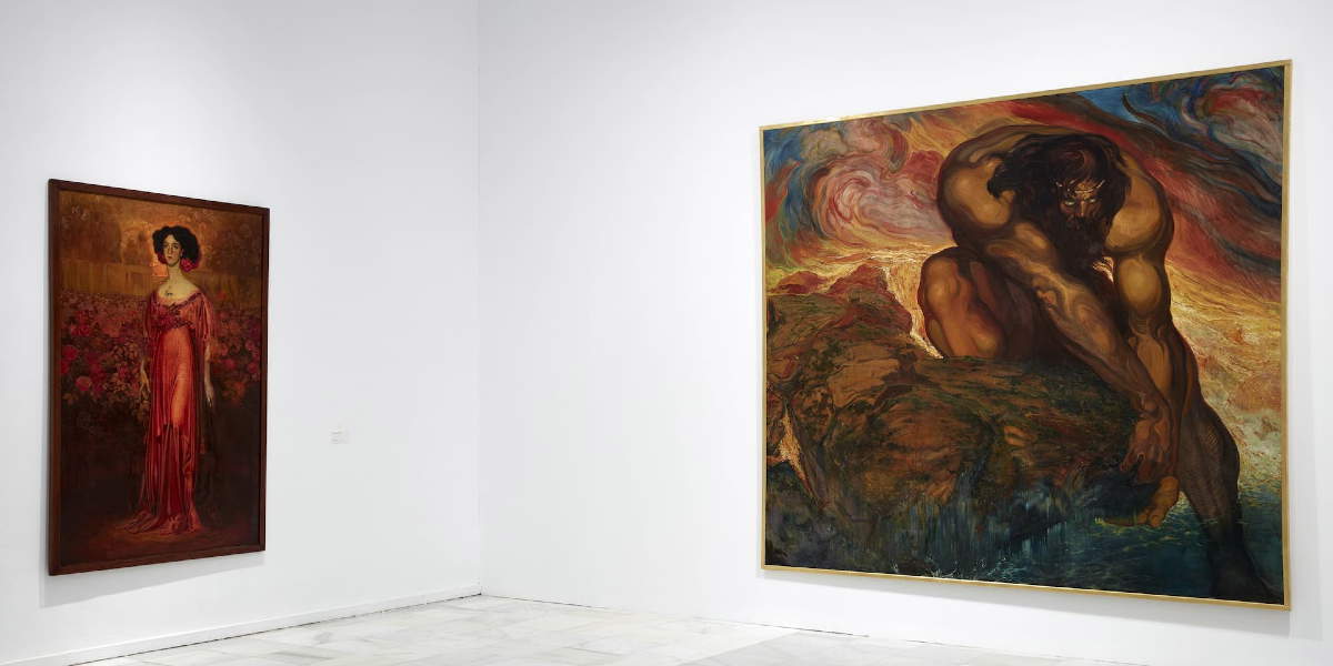 N&eacute;stor reencontrado mise en place de l'exposition