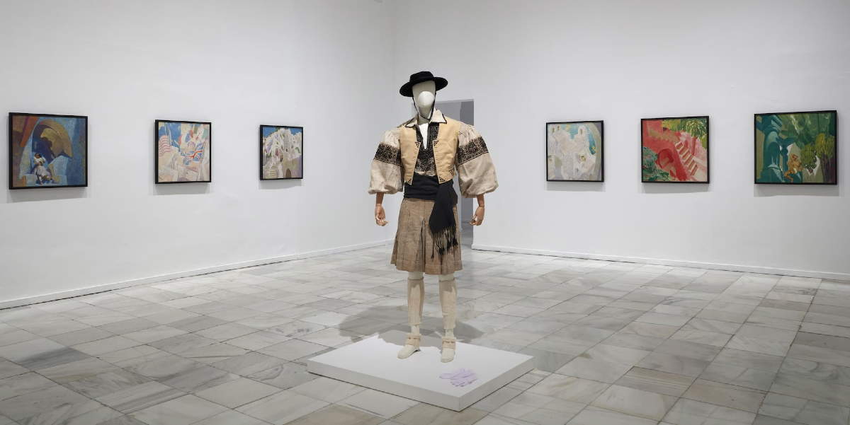 N&eacute;stor reencontrado mise en place de l'exposition