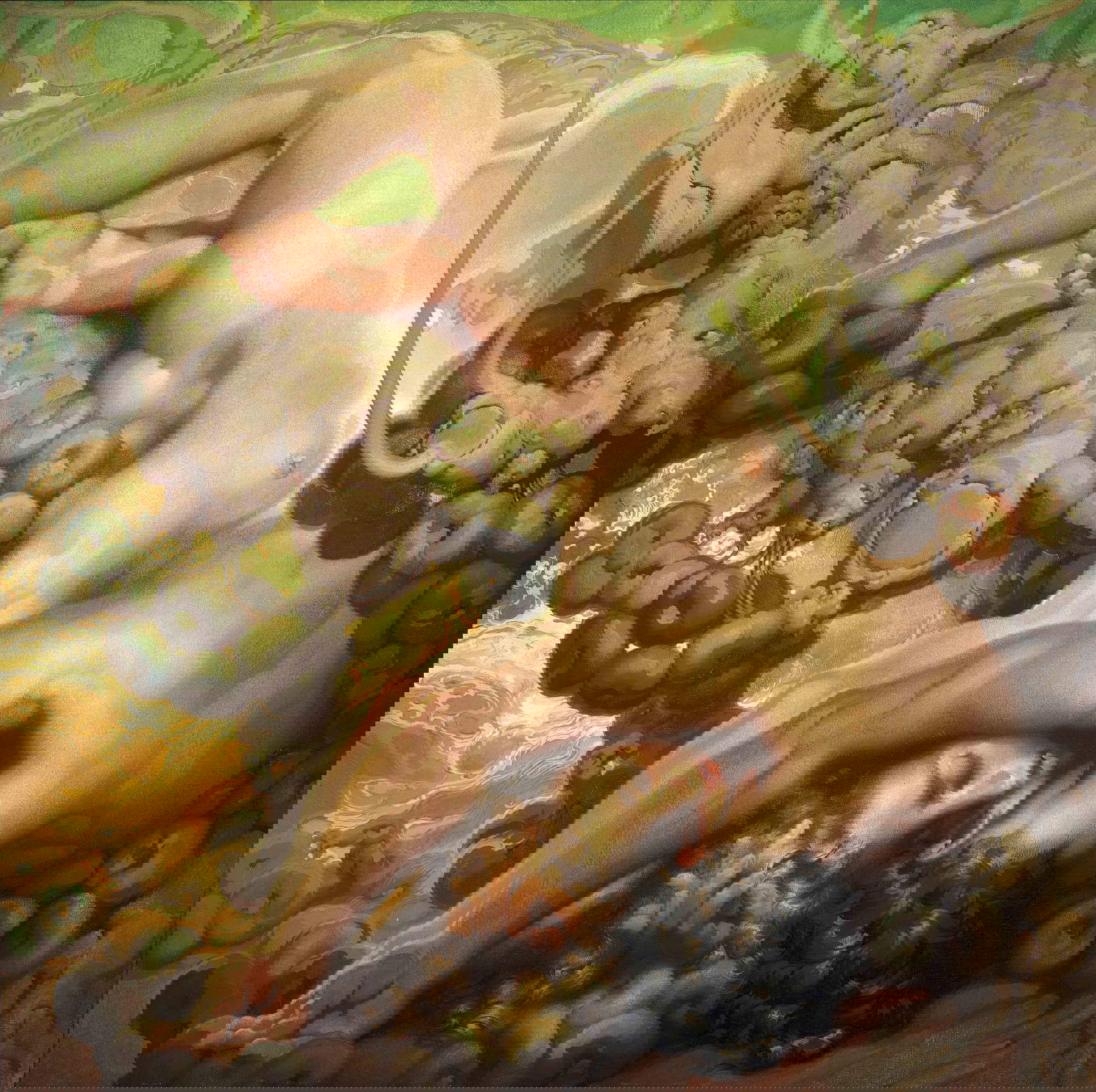 N&eacute;stor Mart&iacute;n-Fern&aacute;ndez de la Torre, Poema de la Tierra : El V&eacute;spero (1934-1938 ; huile sur toile, 175 x 175 cm ; Las Palmas de Gran Canaria, Museo N&eacute;stor)