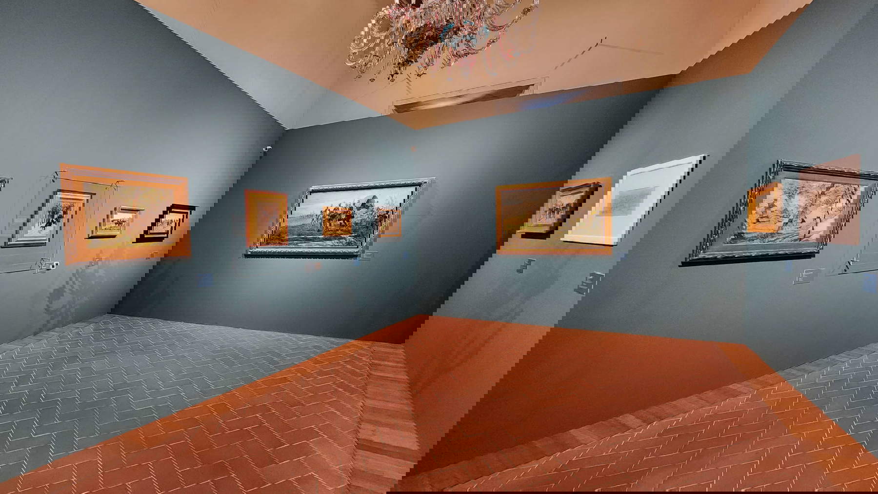 Arrangements for the exhibition Giovanni Fattori. A revolution in painting. Photo: Finestre Sull'Arte Arrangements for the exhibition Giovanni Fattori. A revolution in painting. Photo: Finestre Sull'Arte