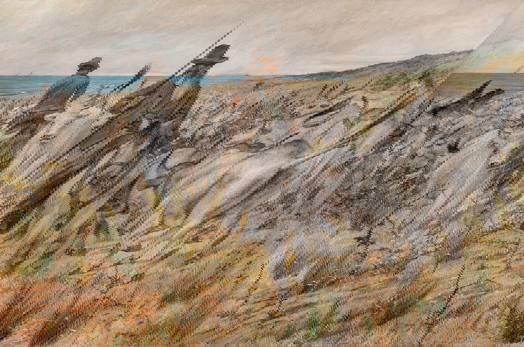 Giovanni Fattori, Mandria maremmana (1893; oil on canvas, 200 x 300 cm; Livorno, Museo Civico Giovanni Fattori, inv. 1991/1029, M1007) Giovanni Fattori, Mandria maremmana (1893; oil on canvas, 200 x 300 cm; Livorno, Museo Civico Giovanni Fattori, inv. 1991/1029, M1007)