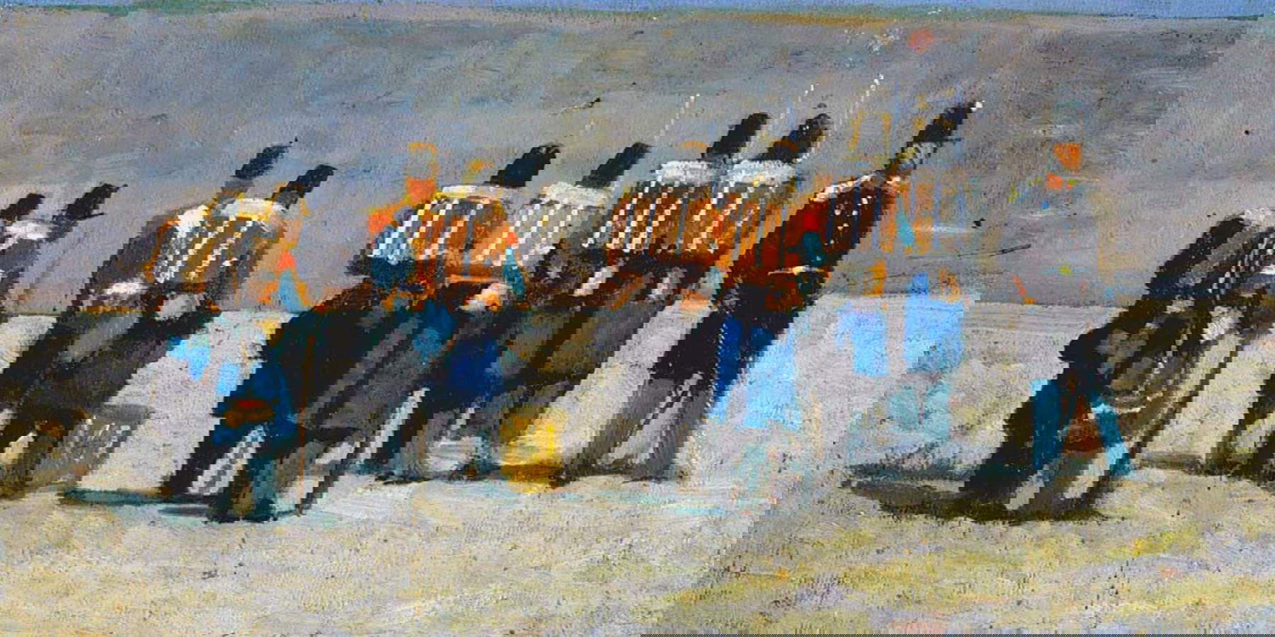 Giovanni Fattori, French Soldiers of '59 (ca. 1859; oil on panel, 15.5 x 32 cm; Private Collection, M25) Giovanni Fattori, French Soldiers of '59 (ca. 1859; oil on panel, 15.5 x 32 cm; Private Collection, M25)