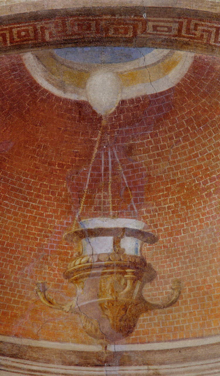 Detail of the fresco in the monastic refectory of St. Benedict in Polirone (1513)