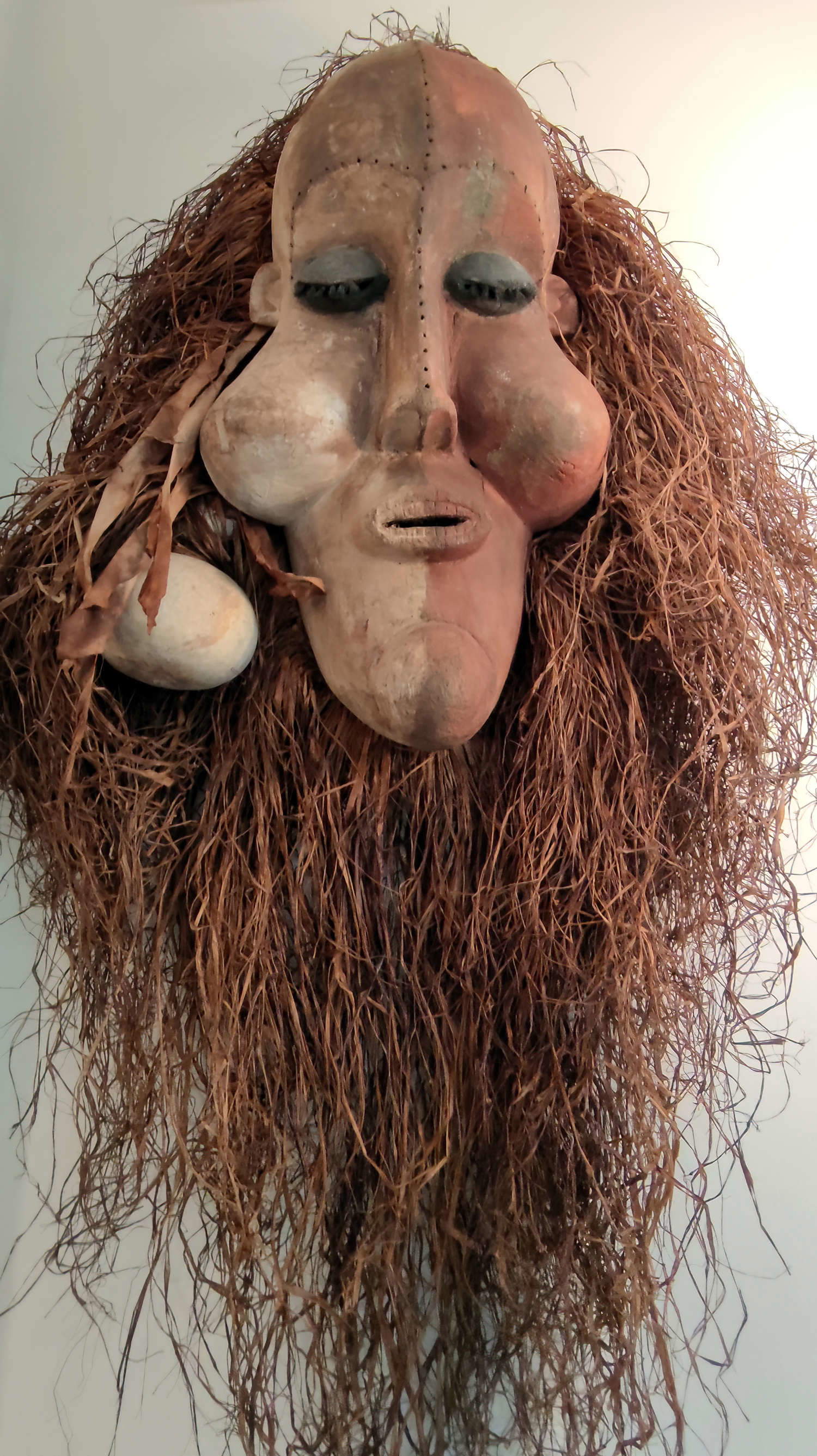 Suku (Basuku), DR of Congo (former Zaire), Kakuungu Mask of Circumcision (1930s)