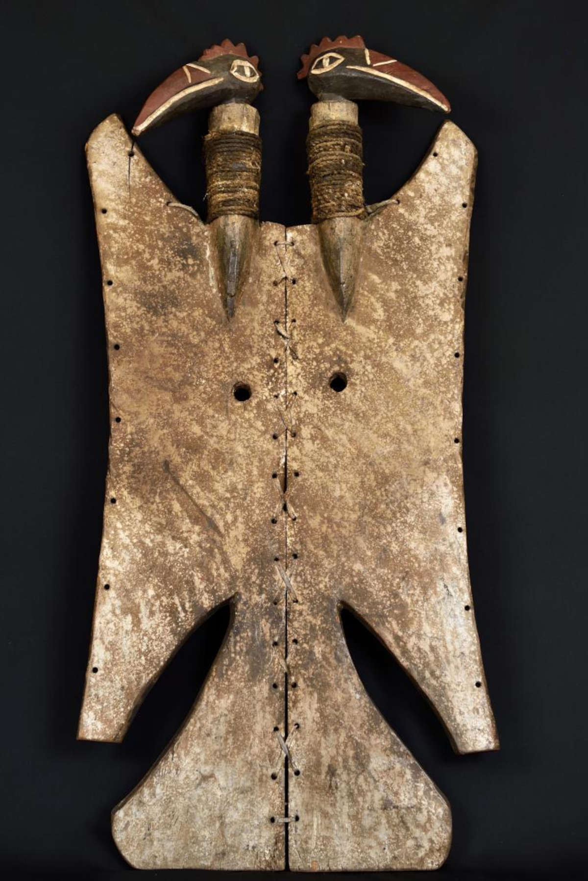 Tusyan (Toussian, Tusia, Tusian, Tusja, Win), Burkina Faso, Mali (first half of 20th century; 120 cm), Loniaken divination mask
