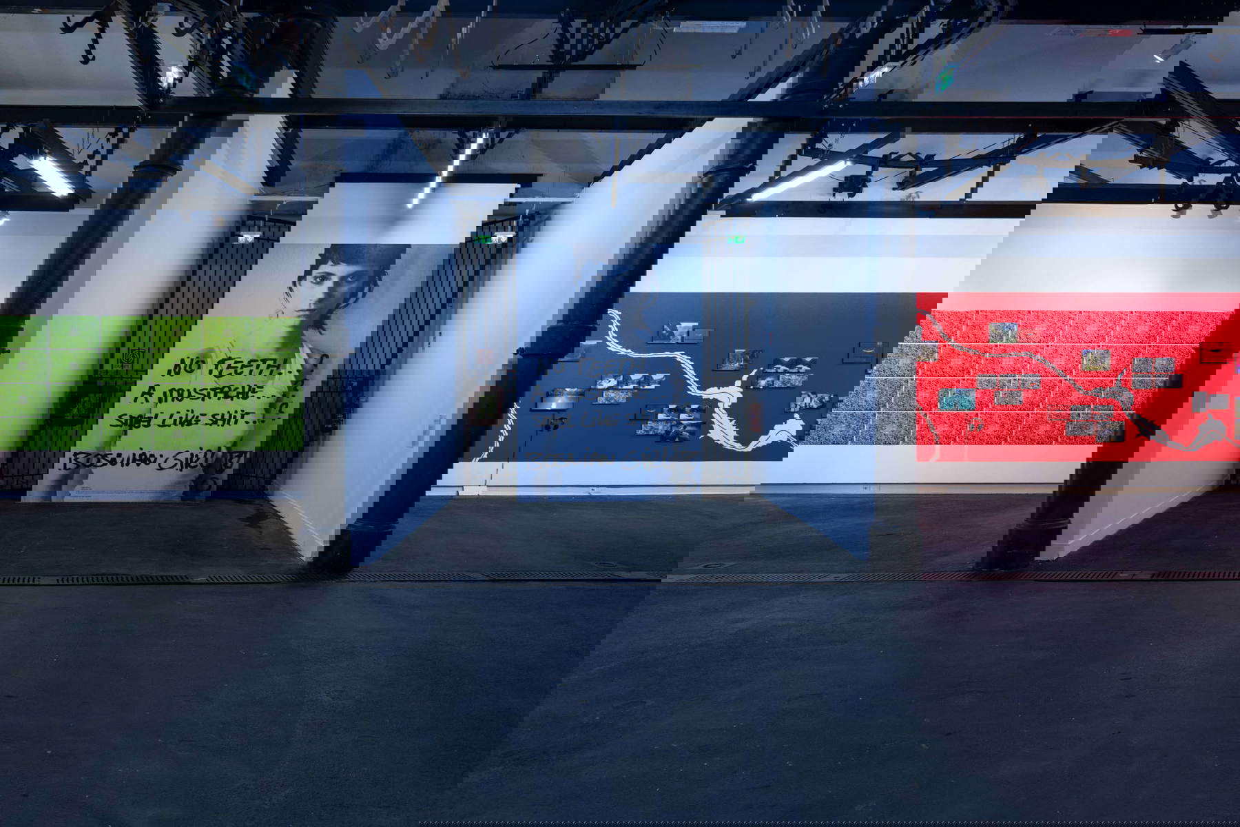 Ausstellungsaufbau Räume des Widerstands. Fotos: Monkeys Video Lab