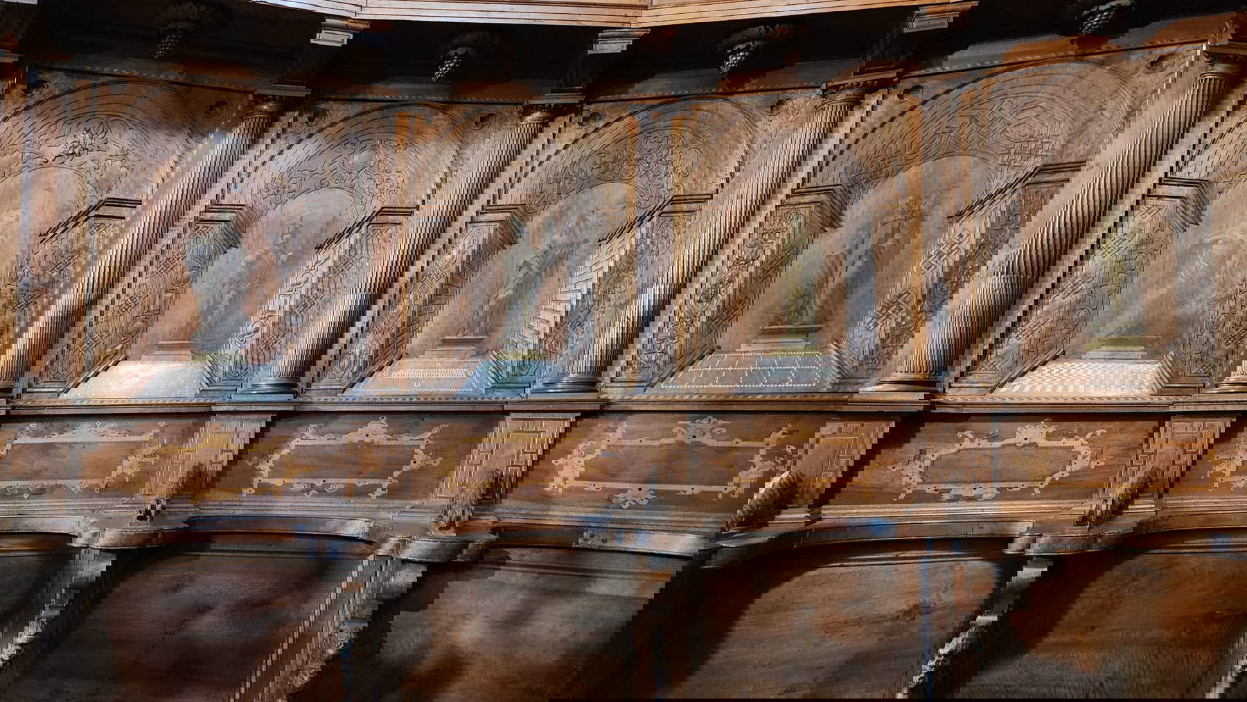 El coro ligneo di Anselmo de' Conti