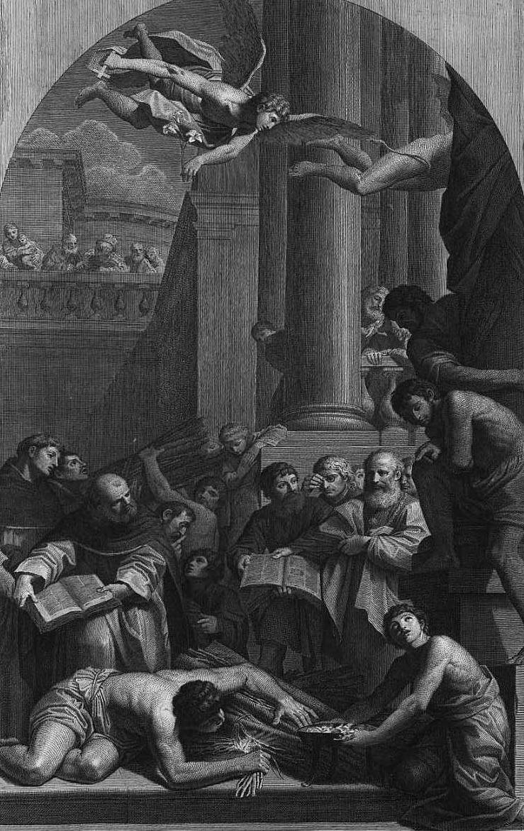 7. Giulio Traballesi (von Lionello Spada), Das Wunder des Buches (17. Jahrhundert)