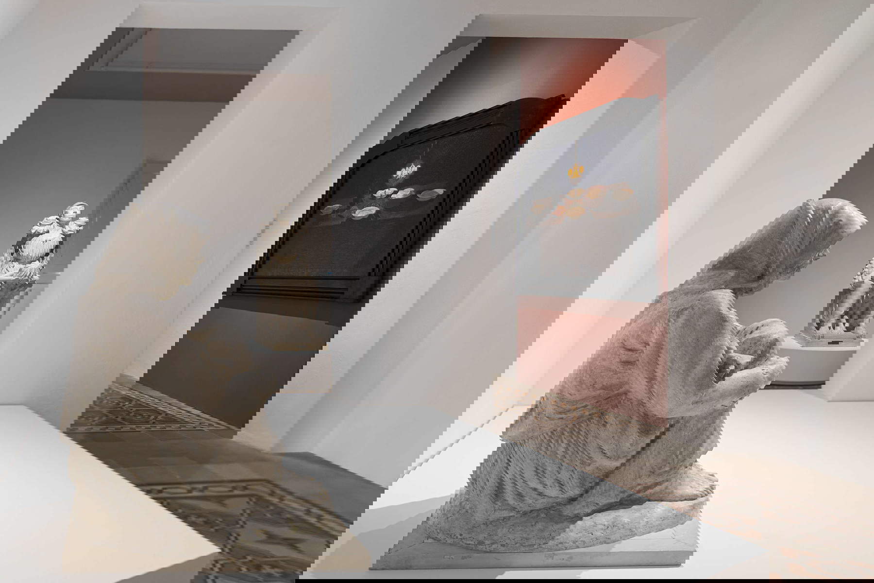 Allestimenti della mostra Francesco Ciusa, la forma del mito. Foto: Nelly Dietzel