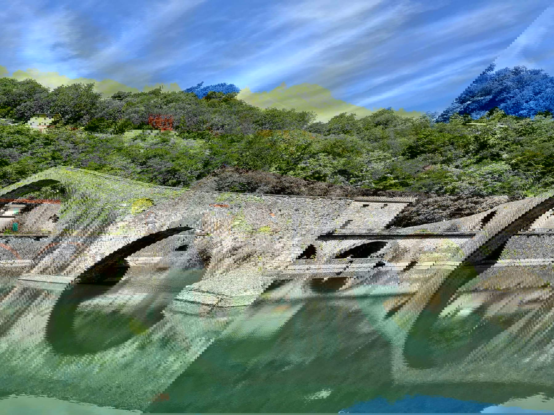 Il Ponte del Diavolo di Borgo a Mozzano. Foto: Paolo Diomede