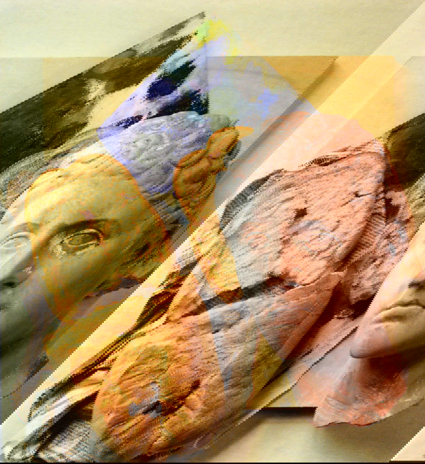 Claudio Parmiggiani, El soñador (1983; técnica mixta, 55 x 55 cm; Reggio Emilia, Musei Civici)