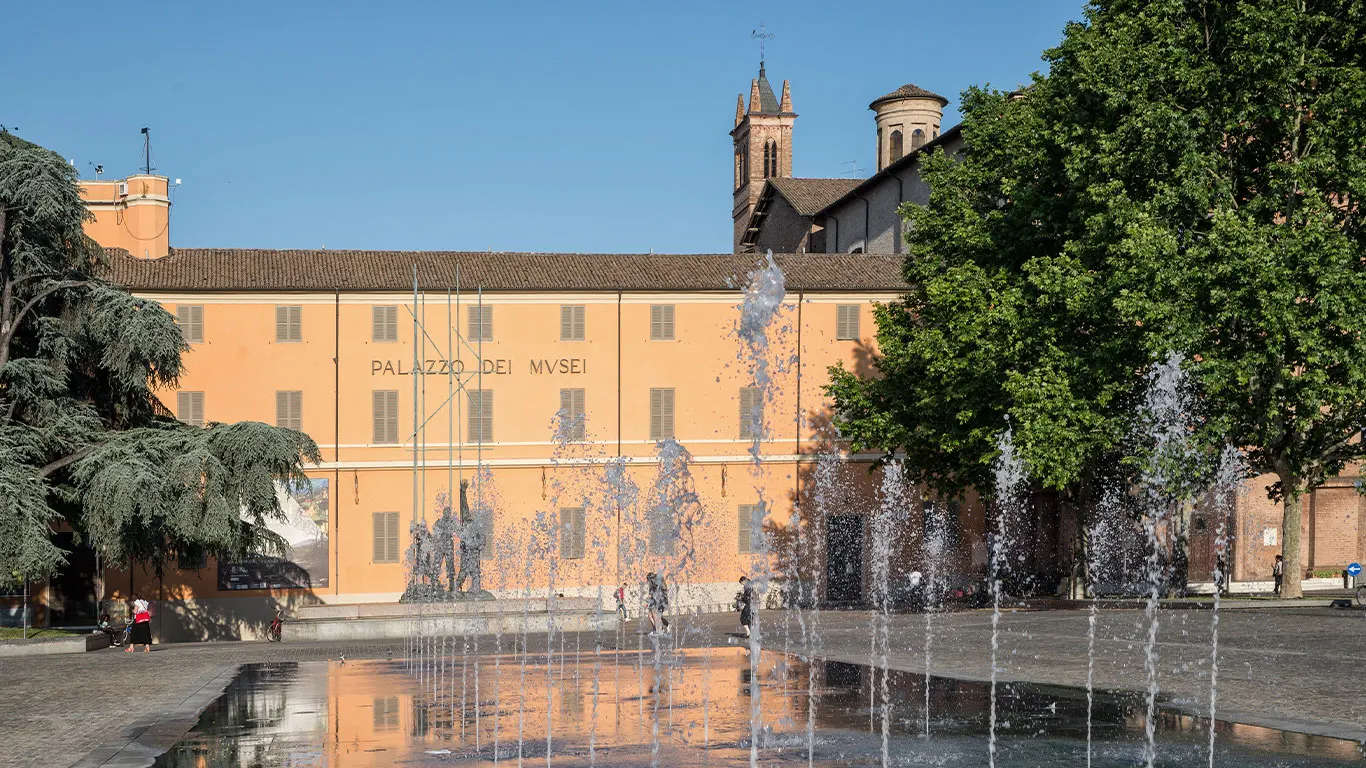 El Palacio de los Museos de Reggio Emilia. Foto: Museos Municipales de Reggio Emilia