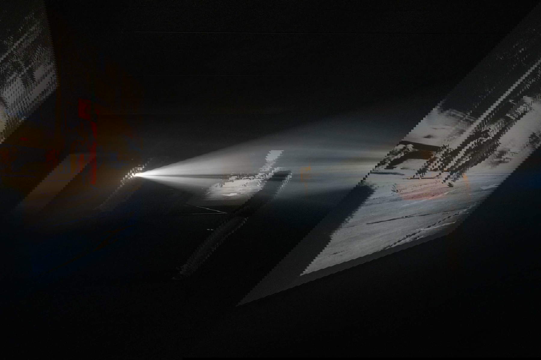 Allestimenti della mostra Sue&ntilde;o Perro. Foto: DSL Studio &ndash; Delfino Sisto Legnani e Melania Dalle Grave. Su concessione di Fondazione Prada