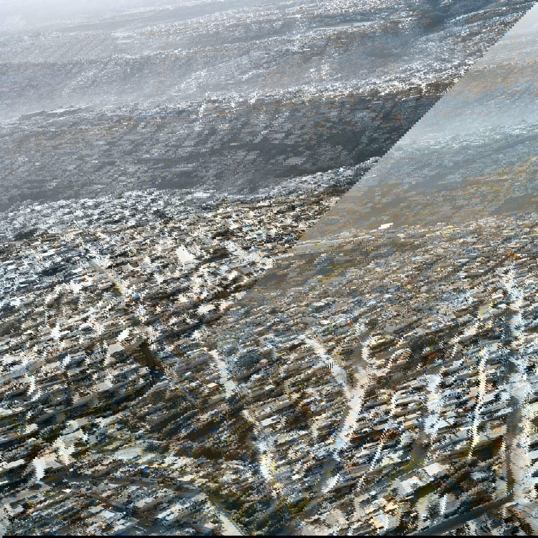 Pablo L&oacute;pez Luz, Vista aerea de la Ciudad de M&eacute;xico XIII (2006)