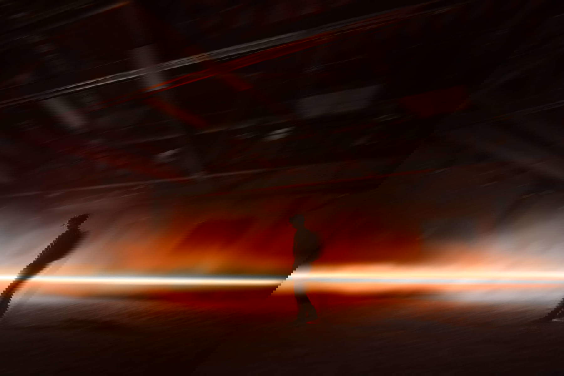 Alejandro G. I&ntilde;&aacute;rritu, Carne y Arena (2017; installation view at Fondazione Prada, Milan)