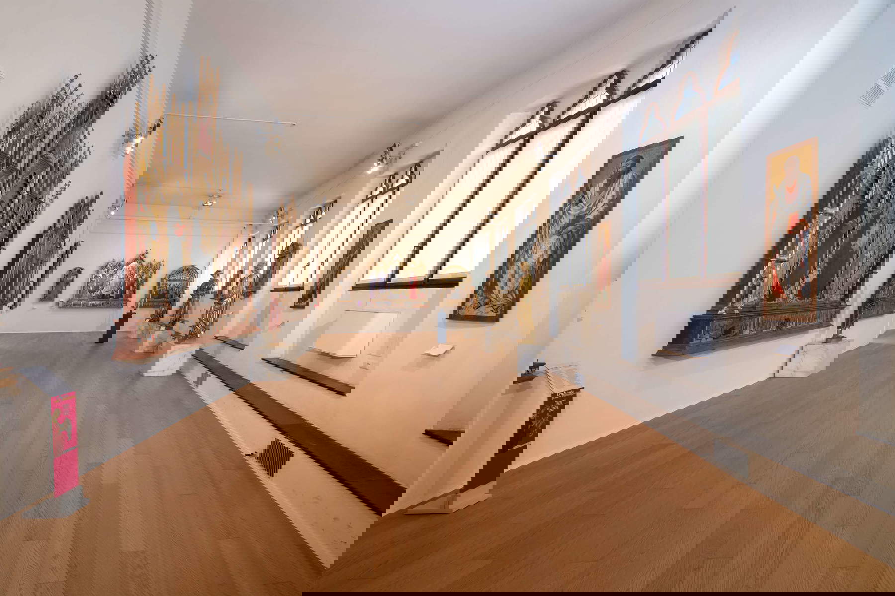 Attuale allestimento della sala 17