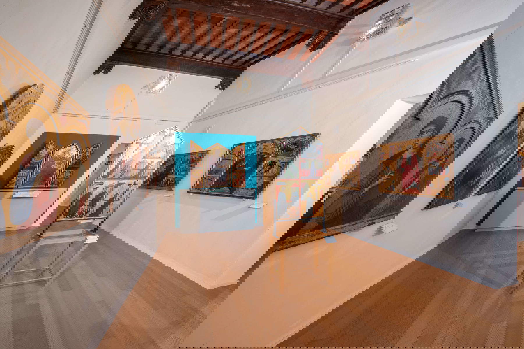 Attuale allestimento della sala 2