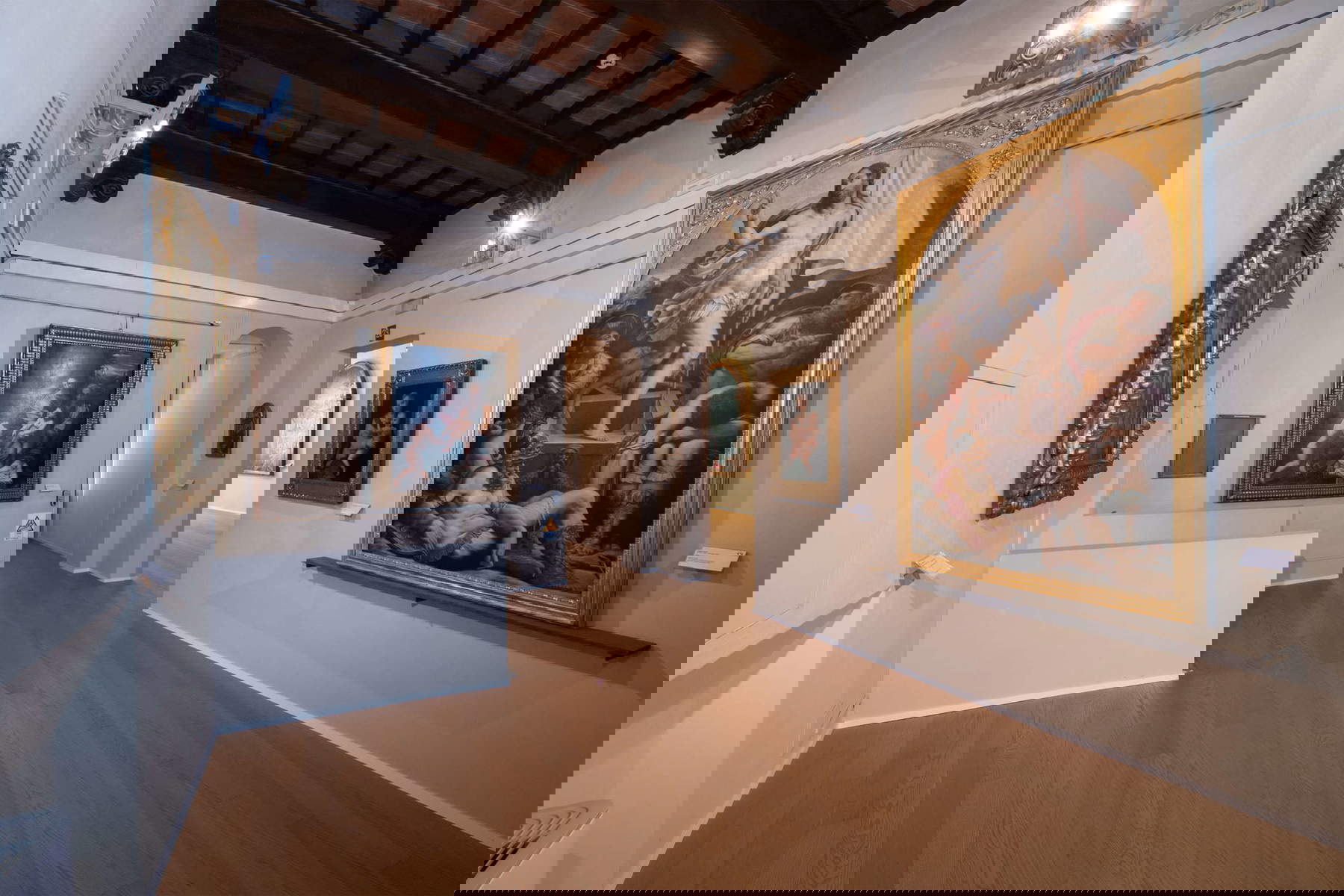 Attuale allestimento della sala 22