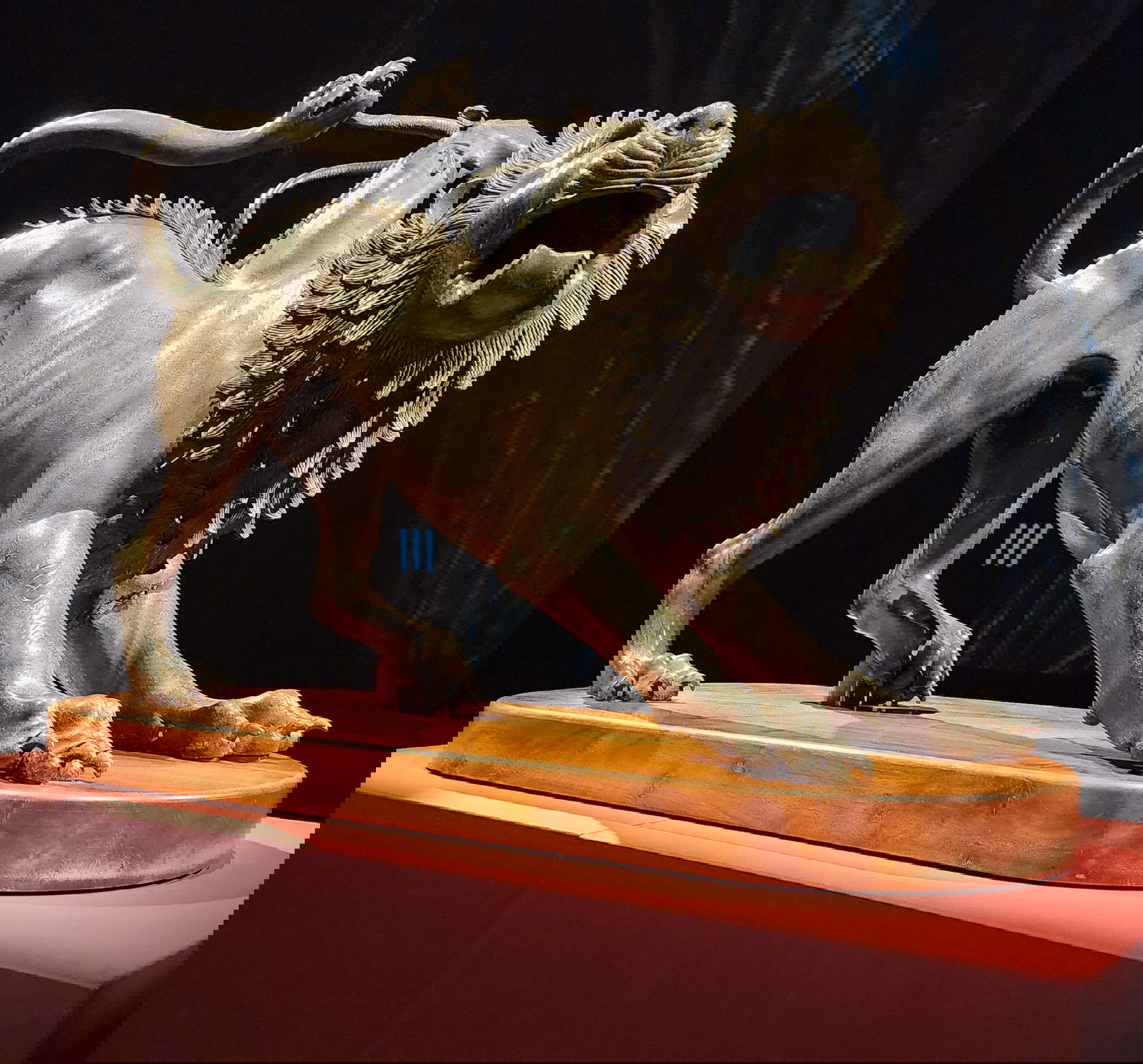 La Chimère d'Arezzo à l'exposition Giorgio Vasari en 2024