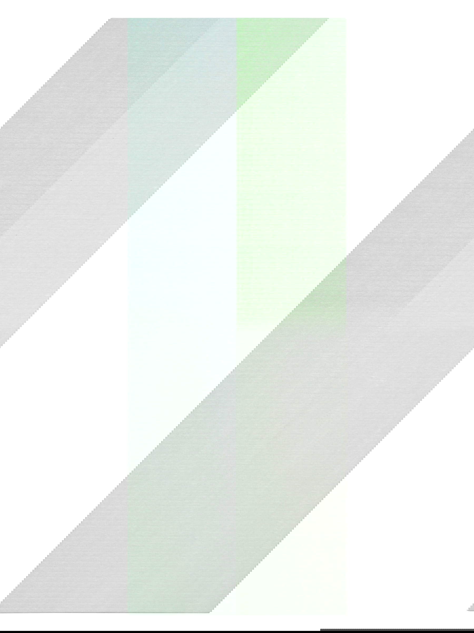 Rolando Tessadri, Berliner (2024 ; technique mixte sur toile, 80 x 30 cm)