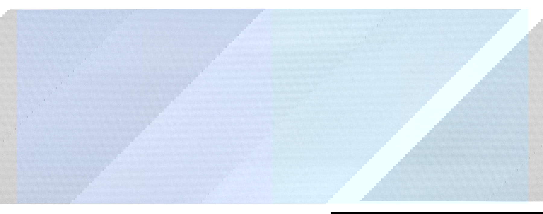 Rolando Tessadri, Da (2020 ; techniques mixtes sur toile, 120 x 320 cm)