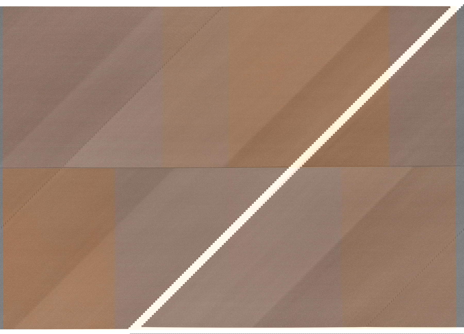 Rolando Tessadri, Tessitura n. 23/24/25/26 (2012 ; technique mixte sur toile, 200 x 280 cm)