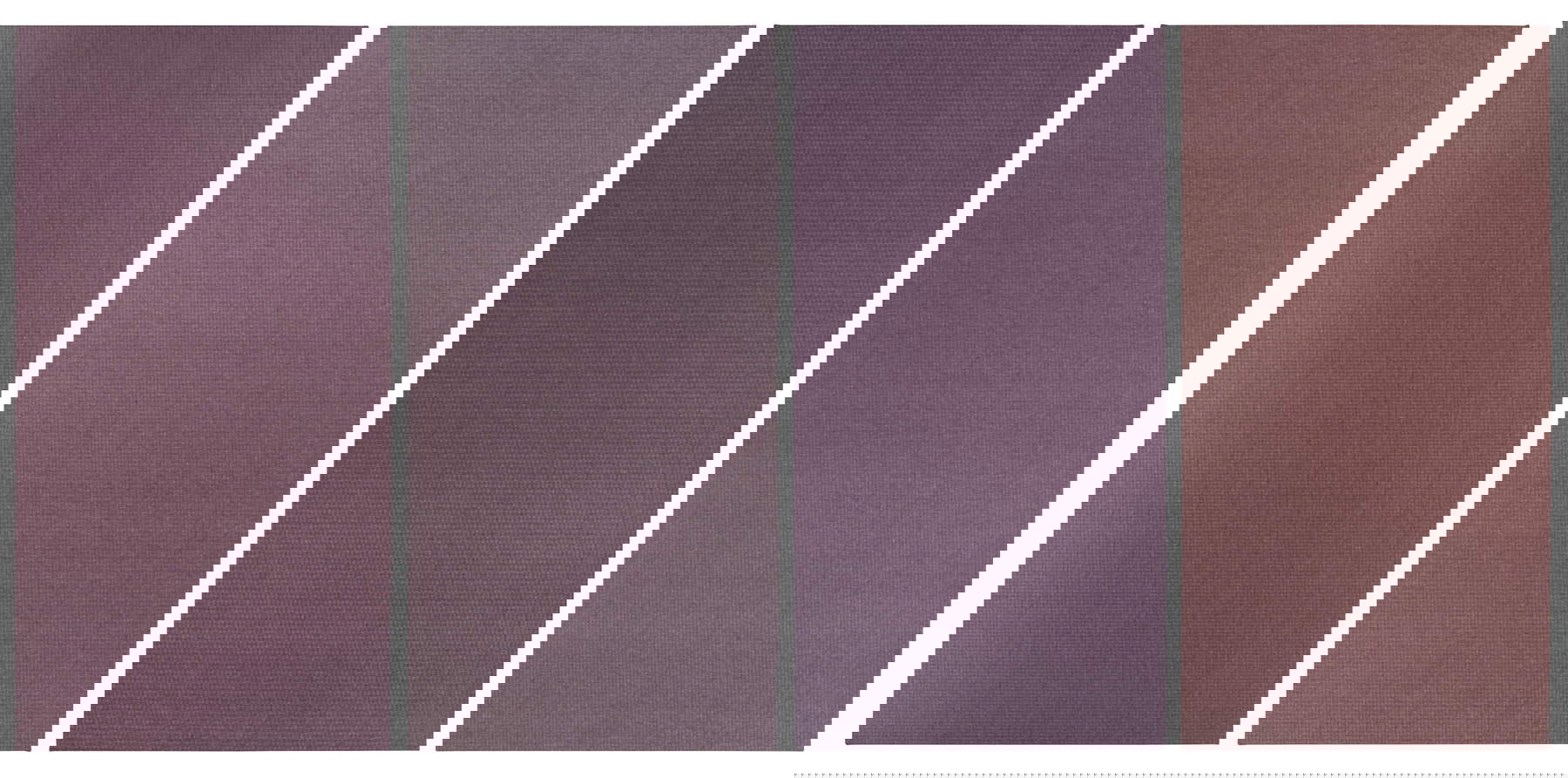 Rolando Tessadri, Tessiture n. 47/49/45/48 (2007 ; techniques mixtes sur toile, 100 x 50 cm chacune)