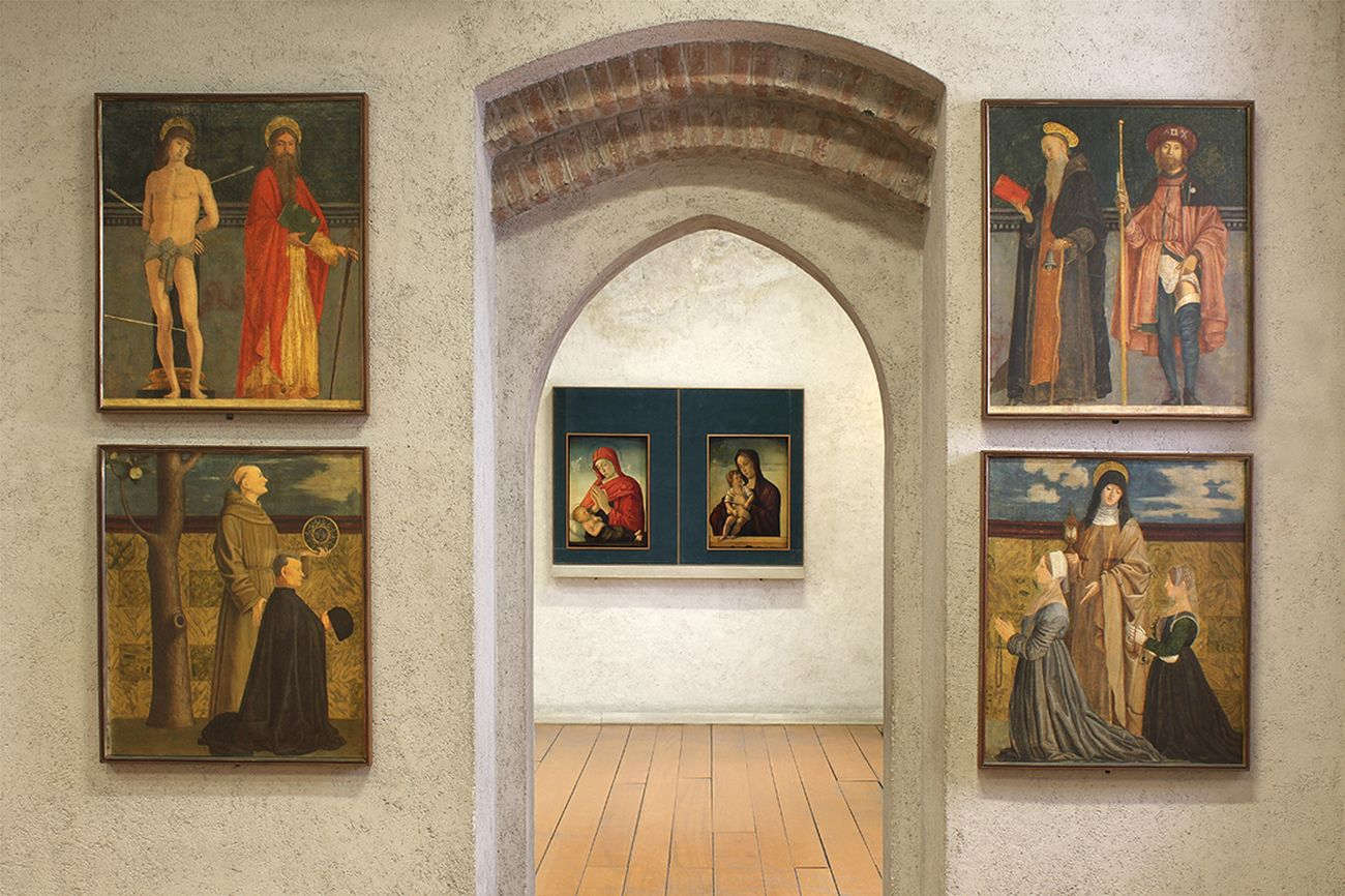 Allestimenti del Museo di Castelvecchio