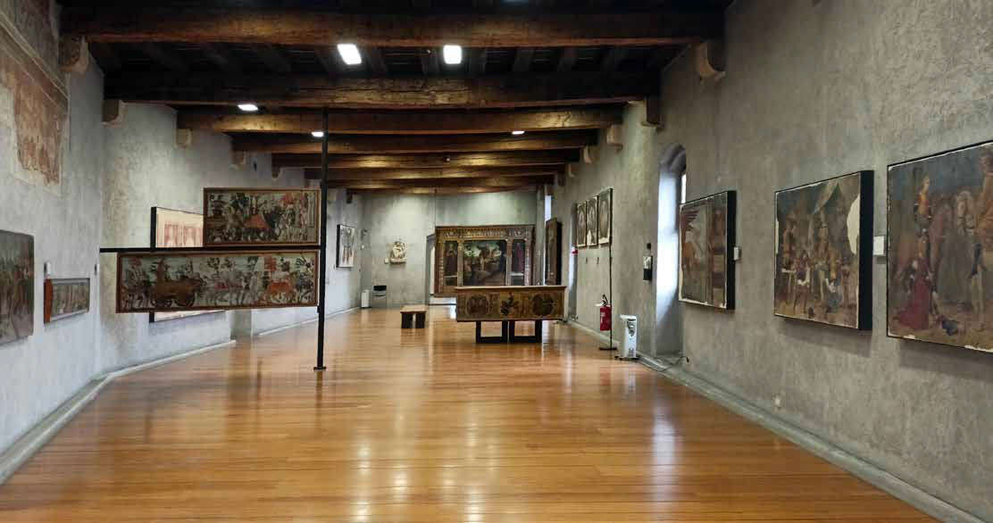 Allestimenti del Museo di Castelvecchio. Foto: Civica Alleanza Castelvecchio