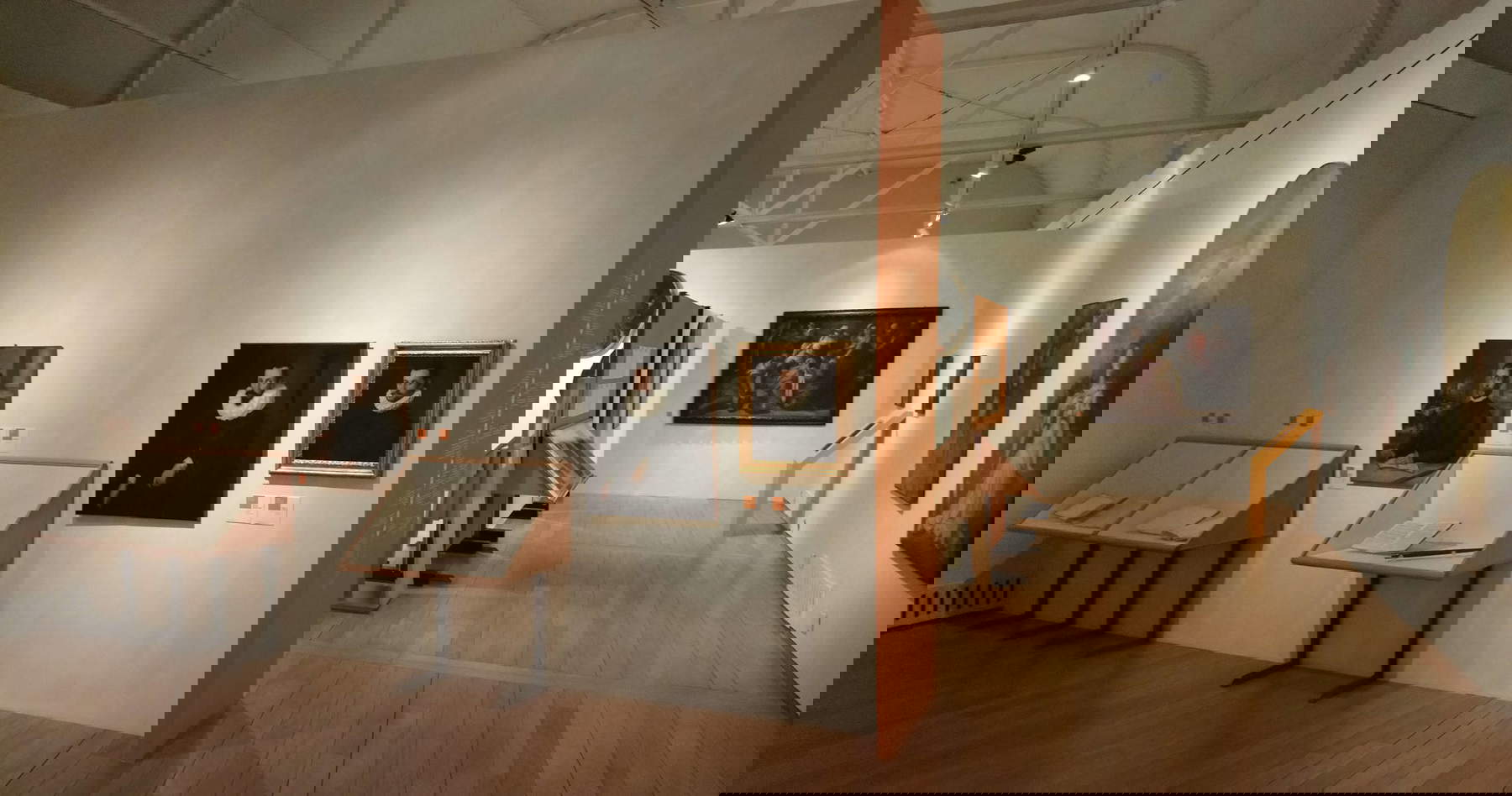 La Sala Boggian durante la mostra sulla pittura veronese del Cinquecento (2018-2019)