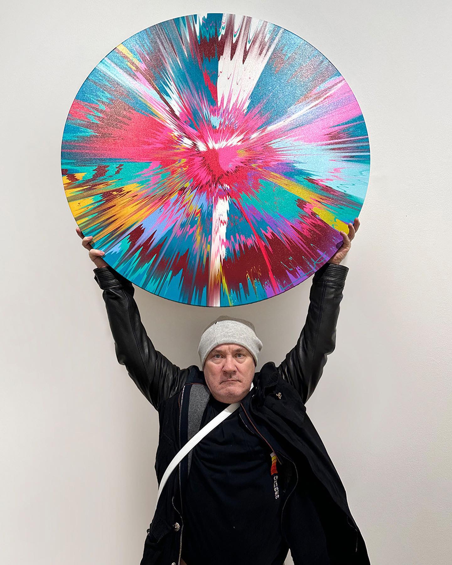 Damien Hirst. Foto: Perfil de Instagram del artista Damien Hirst. Foto: Perfil de Instagram del artista