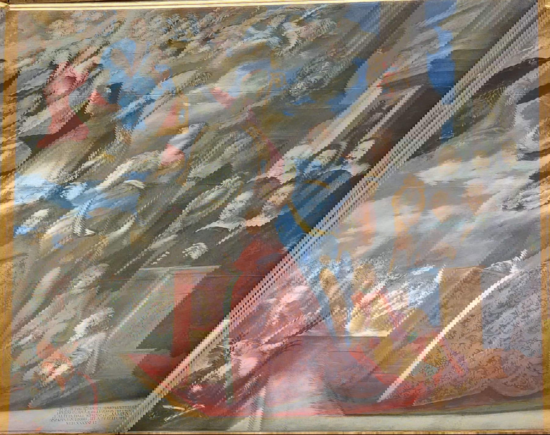 Francesco Maffei, Glorificación de Giovanni Cavalli (1646) Francesco Maffei, Glorificación de Giovanni Cavalli (1646)