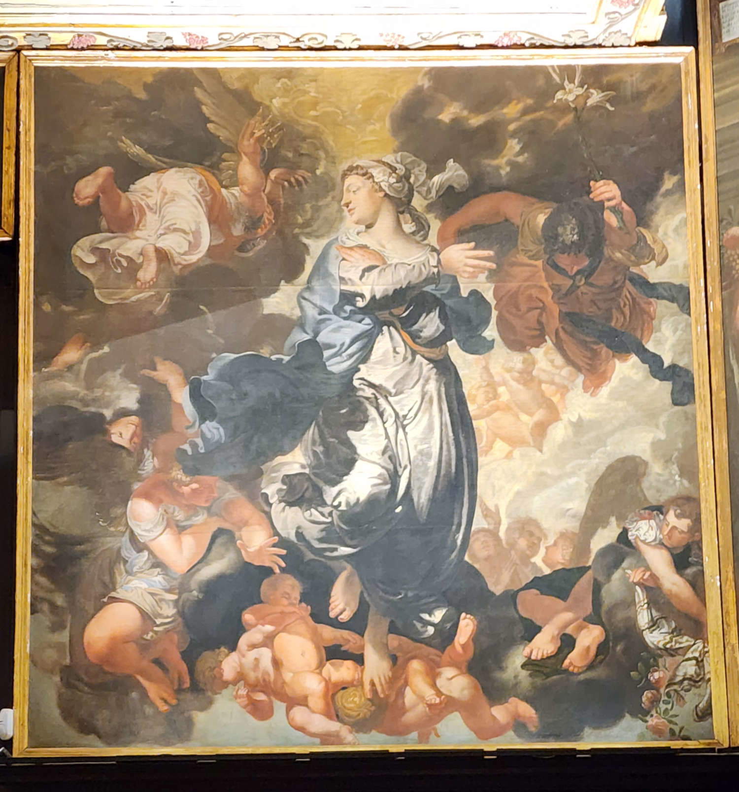 Giovanni Coli y Filippo Gherardi, Asunción de la Virgen (c. 1662-1669) Giovanni Coli y Filippo Gherardi, Asunción de la Virgen (c. 1662-1669)