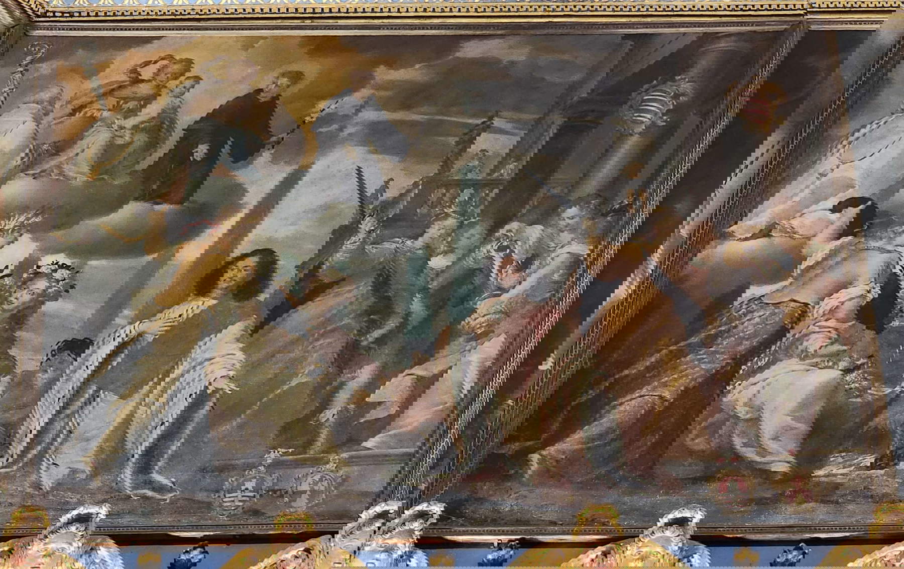Giulio Cirelli, Glorificación de Carlo Bellegno (1672) Giulio Cirelli, Glorificación de Carlo Bellegno (1672)