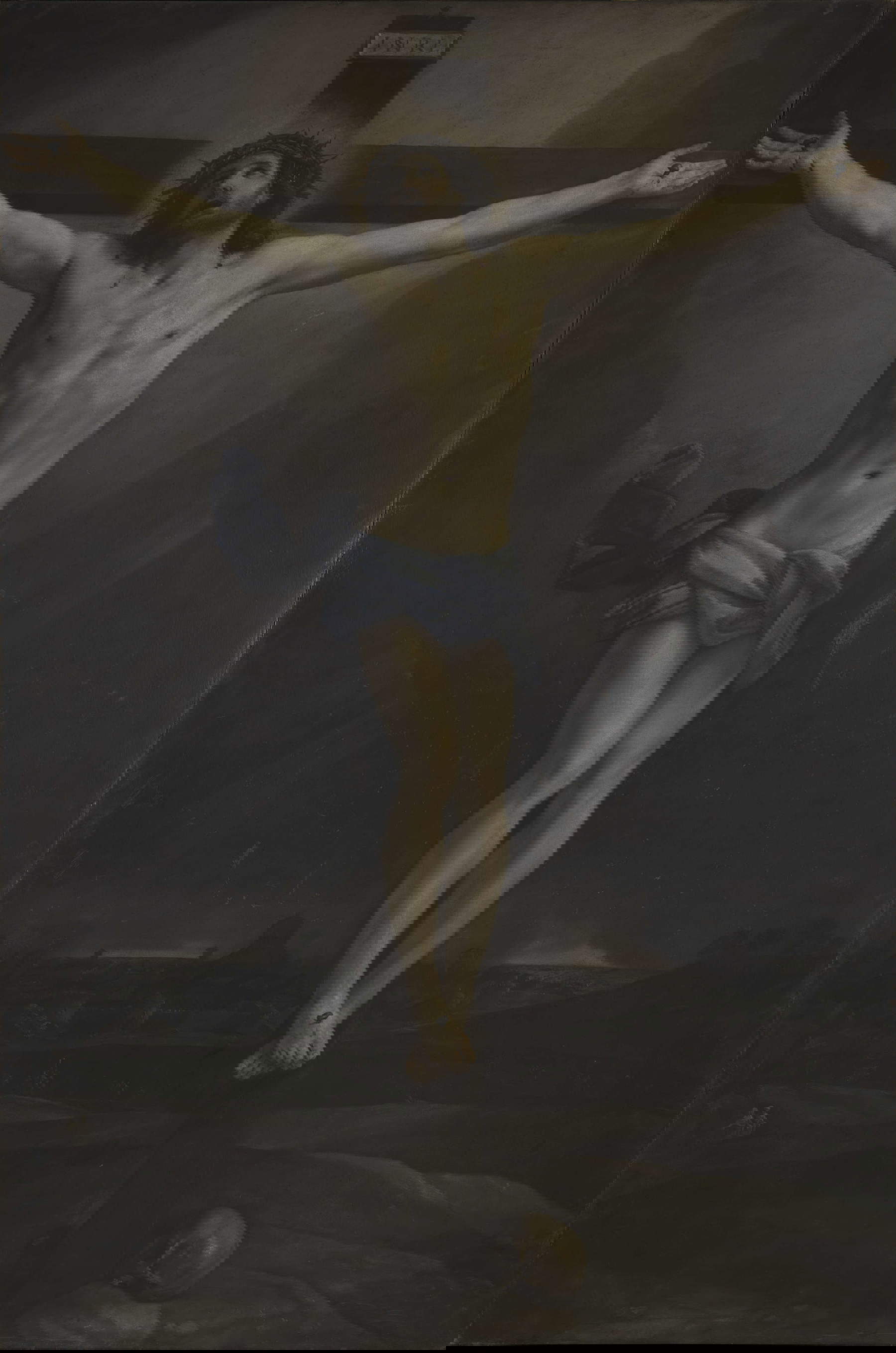 L’opera prima dell’intervento di restauro L’opera prima dell’intervento di restauro