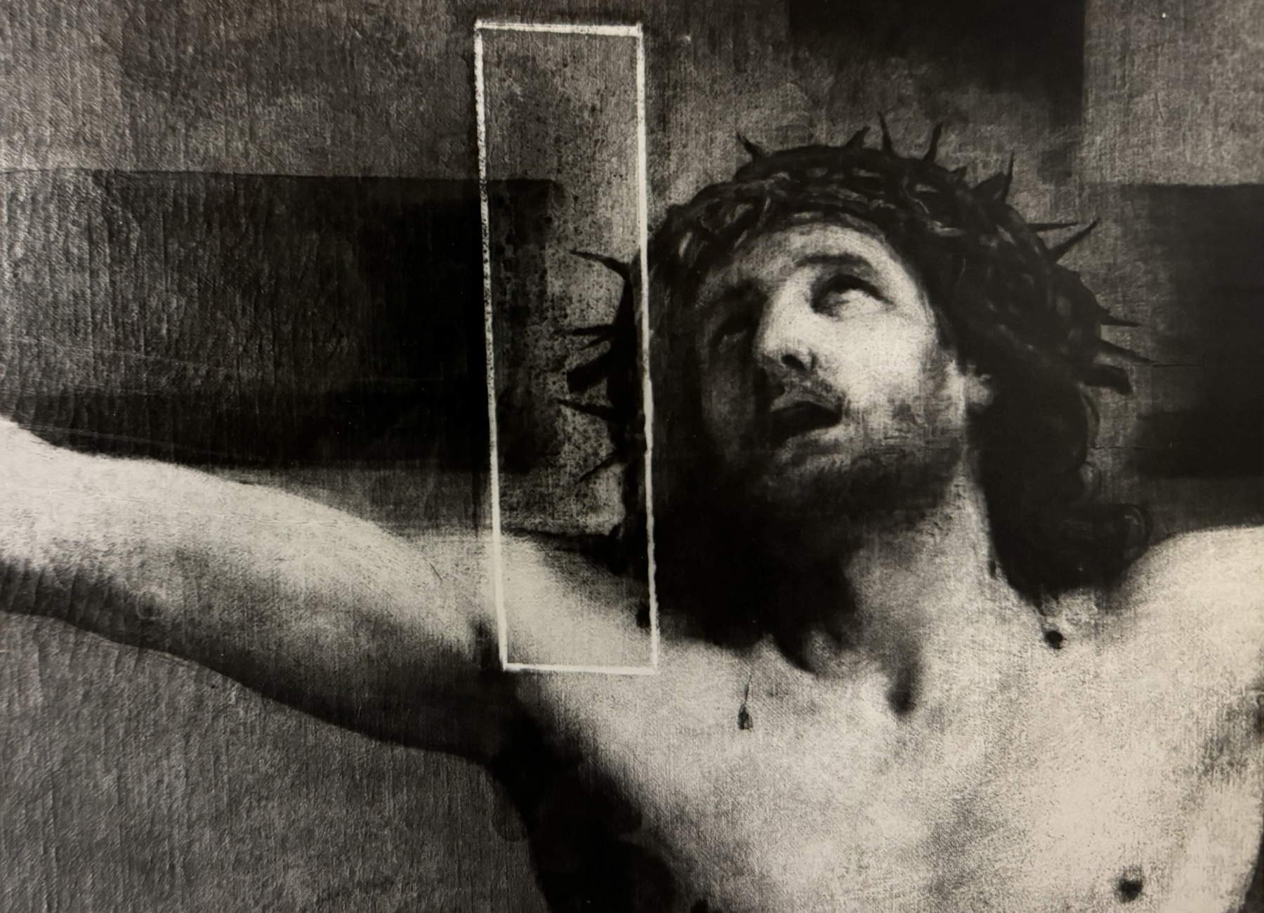 L’opera durante le fasi del restauro del 1976 L’opera durante le fasi del restauro del 1976