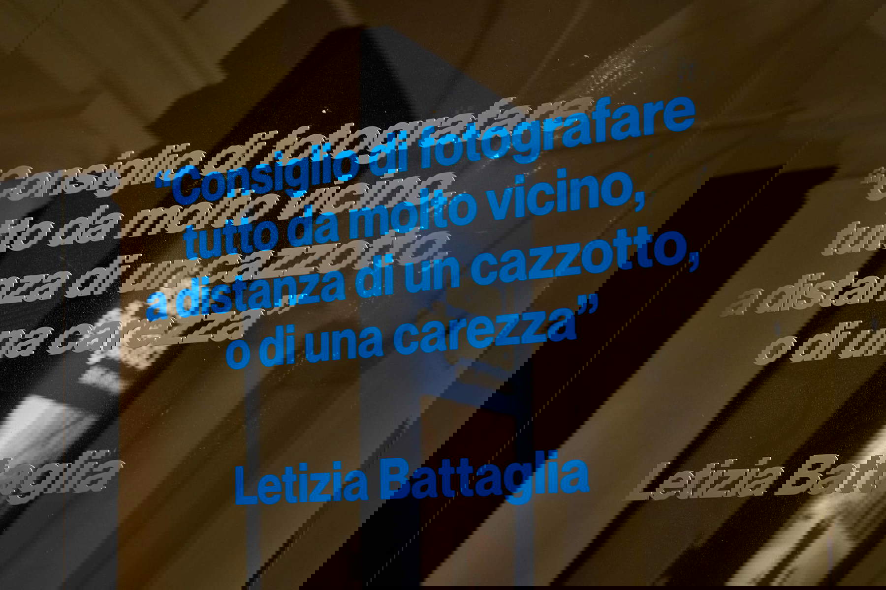 Allestimenti della mostra Letizia Battaglia. L'opera: 1970-2020, Forlì, Museo Civico San Domenico, 2025. Foto: Emanuele Rambaldi Allestimenti della mostra Letizia Battaglia. L'opera: 1970-2020, Forlì, Museo Civico San Domenico, 2025. Foto: Emanuele Rambaldi