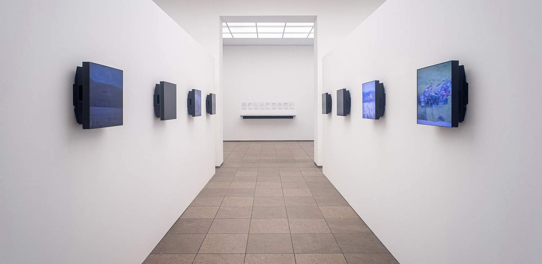 Lawrence Abu Hamdan, The voice before the law, exhibition view, Staatliche Museen, Berlin, 2019-2020. Photo by Mathias V&ouml;lzke courtesy of Maureen Paley, Staatliche Museen zu Berlin, Nationalgalerie, Schenkung Baloise Group