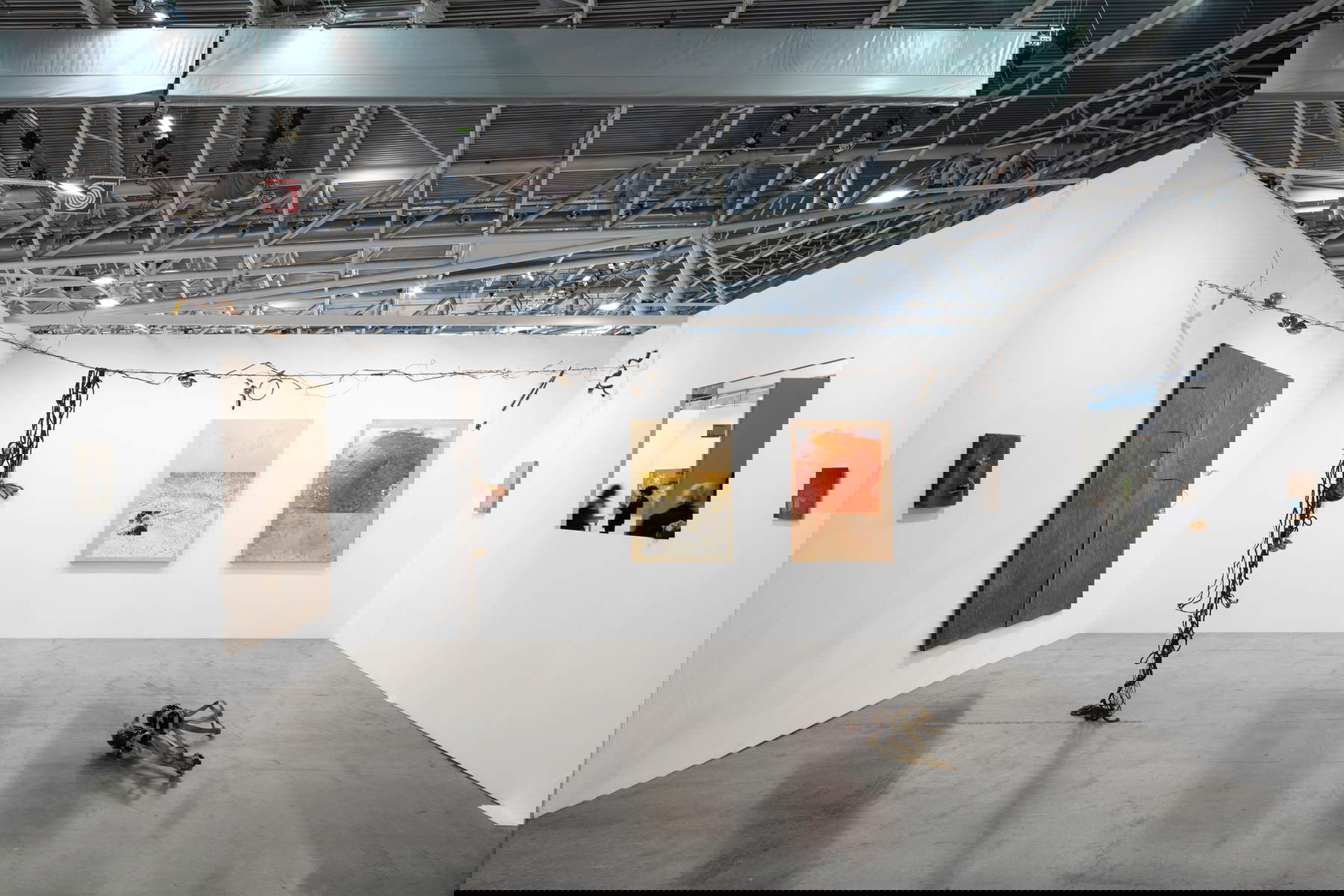 Meessen's booth. Photo: Maurizio Esposito