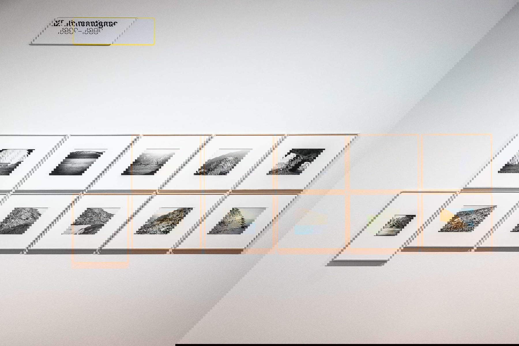 Fotografías de la serie En las montañas, 1983 - 1988