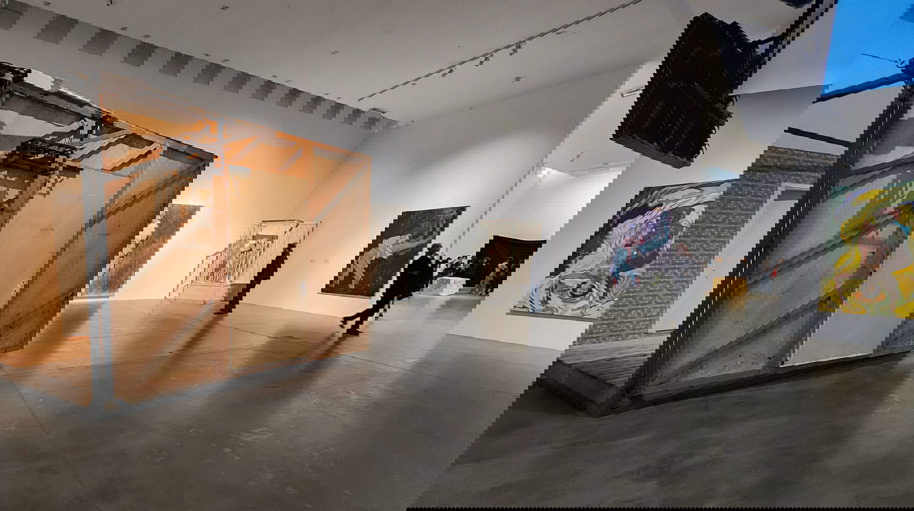 Fondazione Patrizia Sandretto Re Rebaudengo, exposition News from the near future. Photo : Federico Giannini