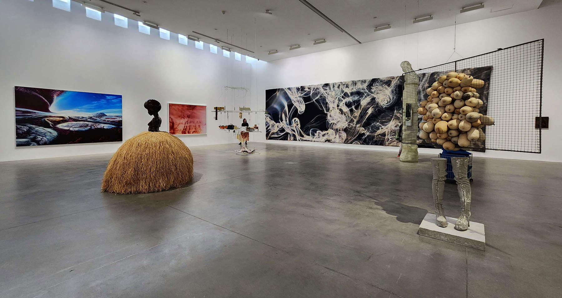 Fondazione Patrizia Sandretto Re Rebaudengo, exposition News from the near future. Photo : Federico Giannini