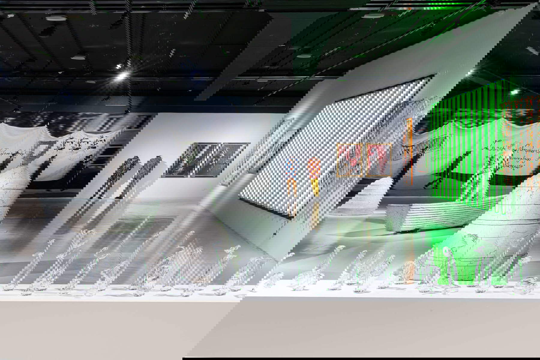 Fondazione Patrizia Sandretto Re Rebaudengo, exposition News from the near future. Photo : Musée de l'automobile