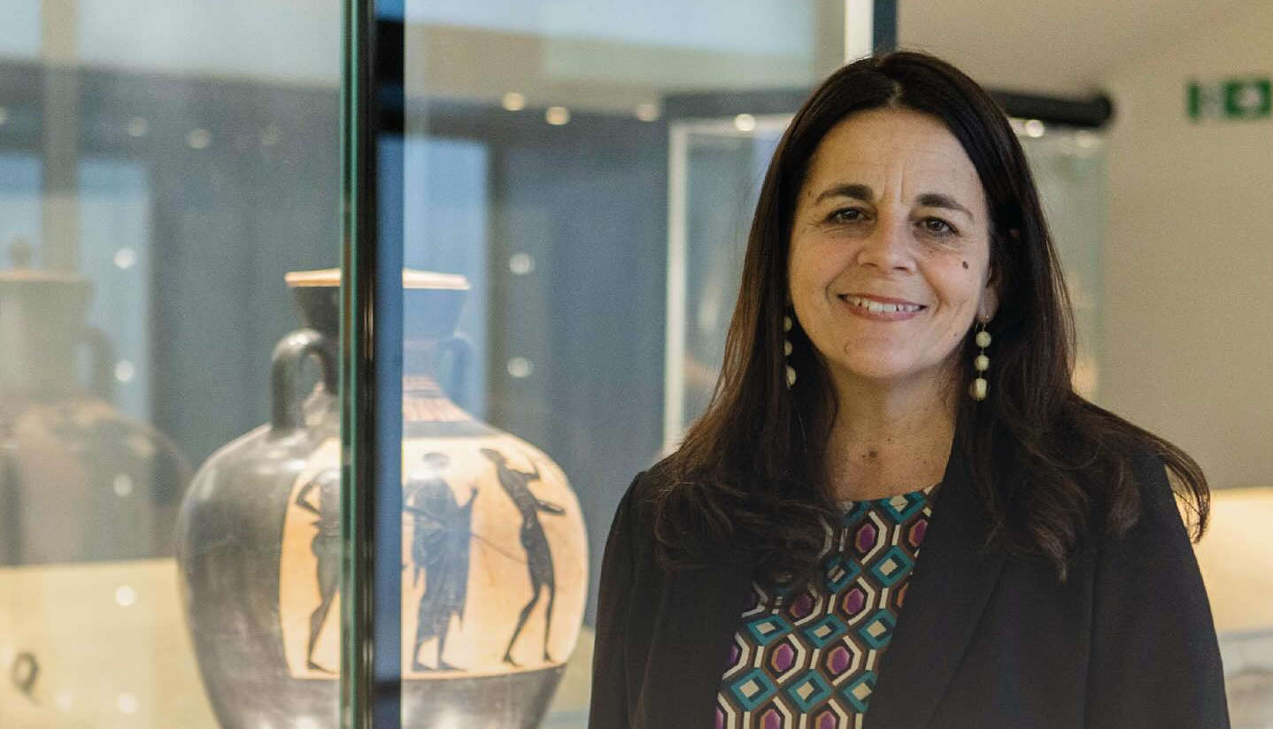 Stella Falzone. Foto: Archäologisches Nationalmuseum Tarent