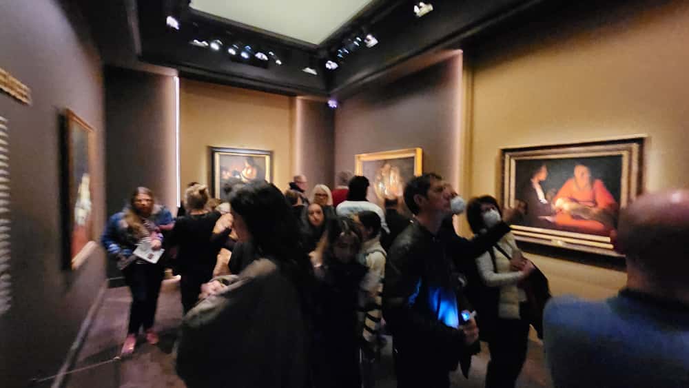 Ausstellungslayouts Georges de La Tour. Zwischen Schatten und Licht. Foto: Federico Giannini