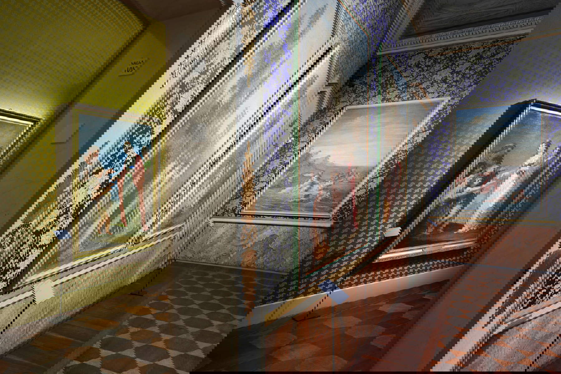 Ausstellungslayouts Appiani. Neoklassizismus in Mailand. Foto: Vincenzo Bruno / Electa