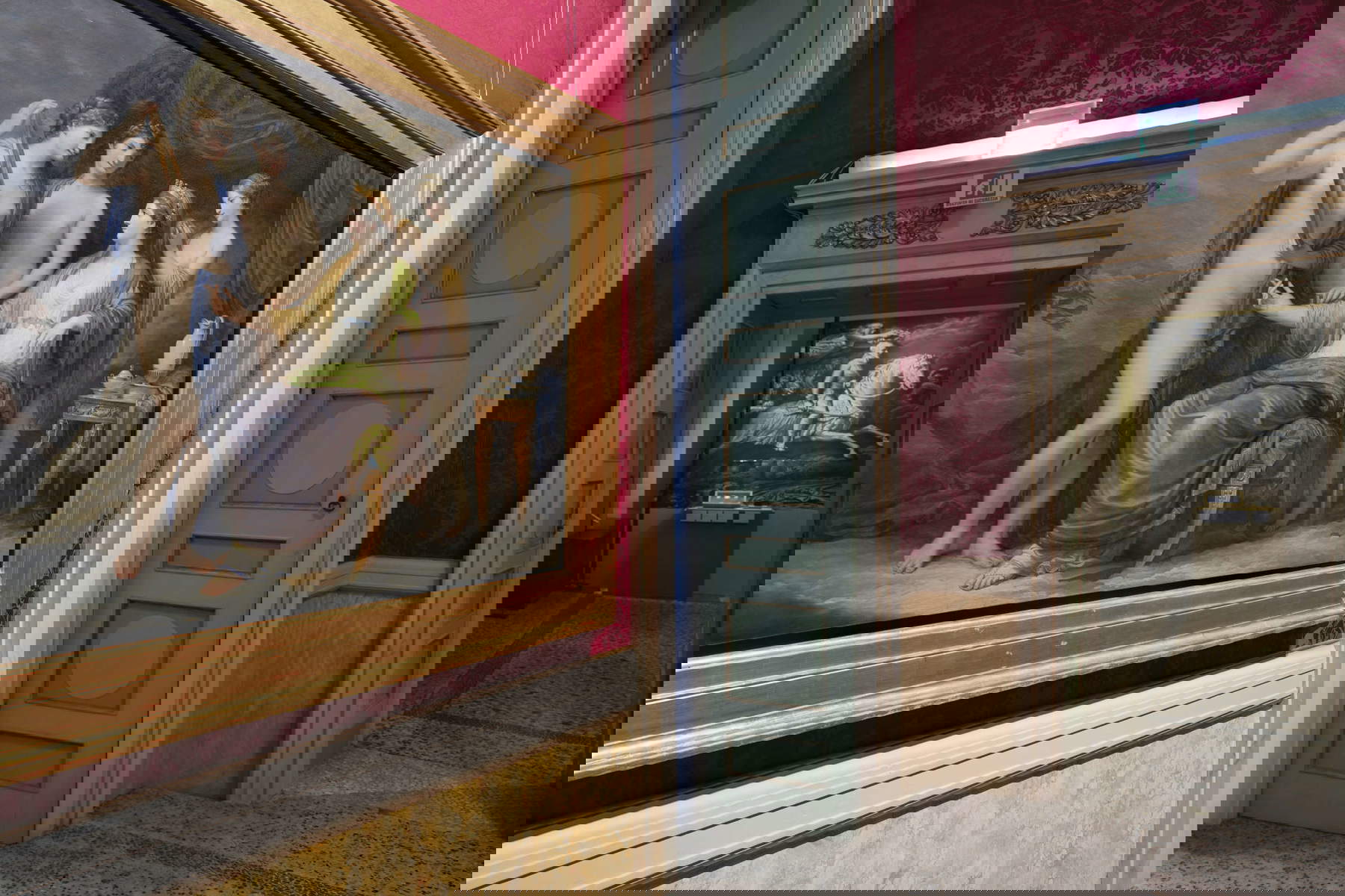 Ausstellungslayouts Appiani. Neoklassizismus in Mailand. Foto: Vincenzo Bruno / Electa