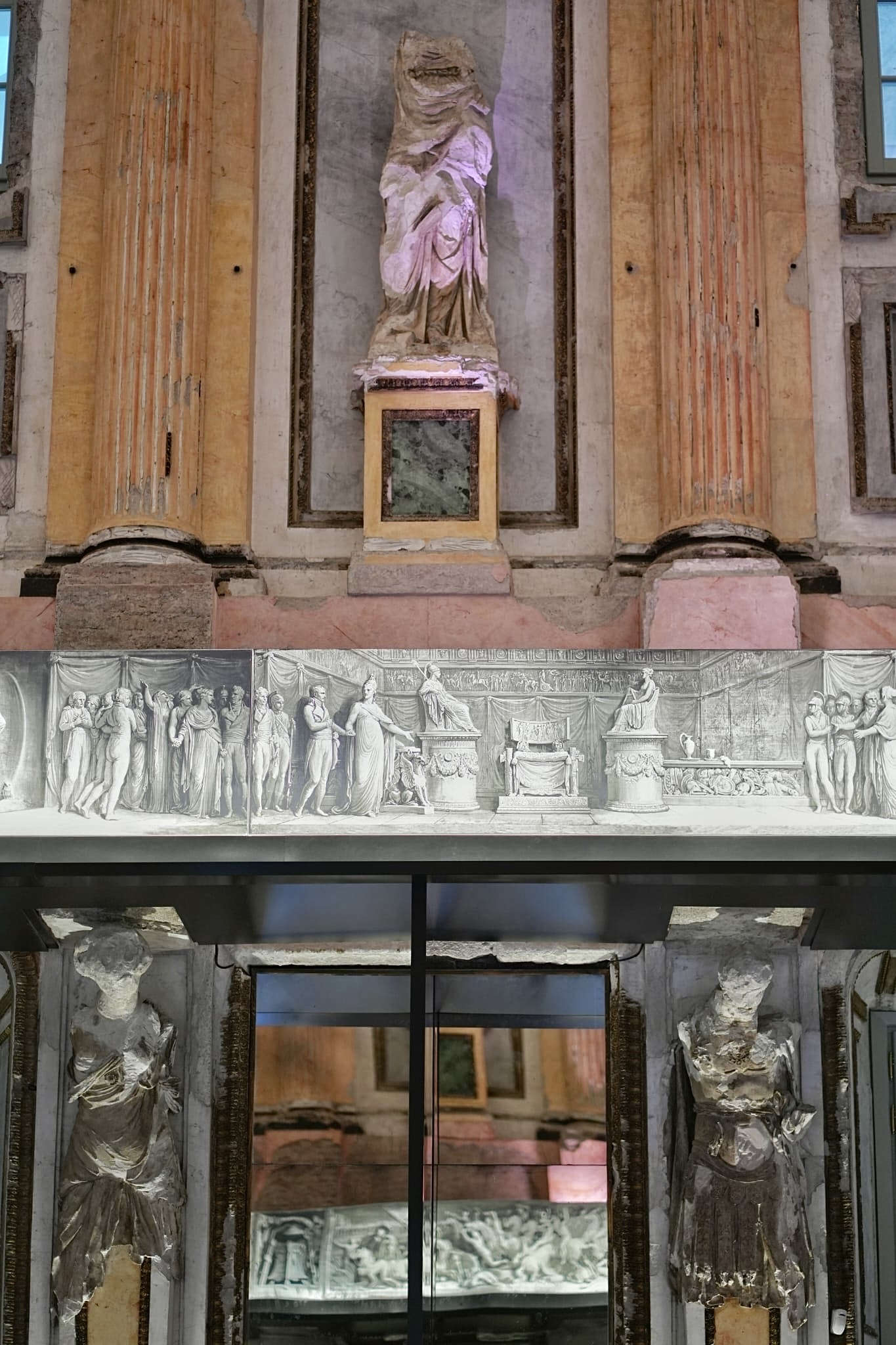 Reproduktionen der Prachtstücke. Foto: Vincenzo Bruno / Electa