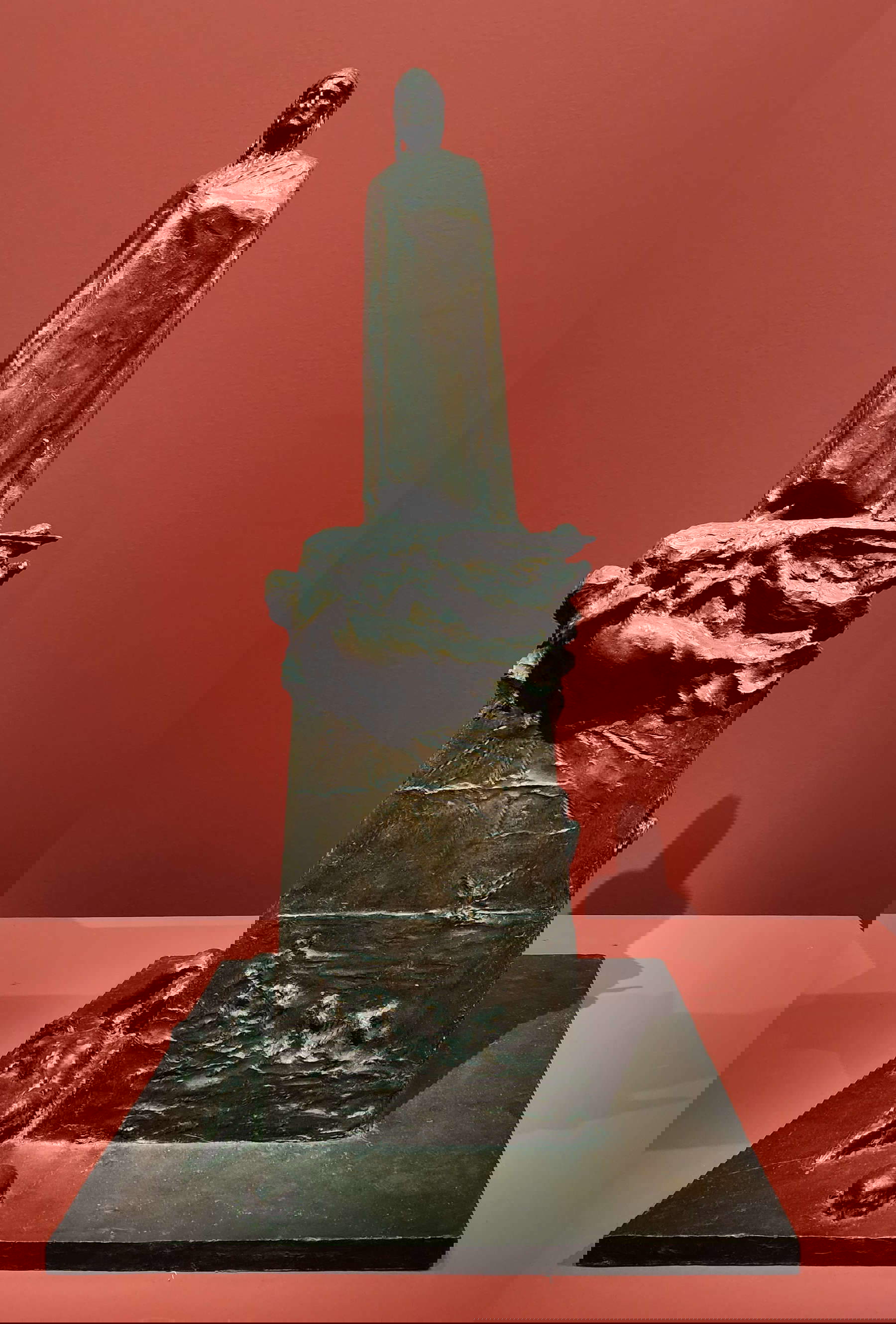 Paolo Troubetzkoy, Denkmal für Dante (1893; Bronze; Verbania, Museo del Paesaggio)