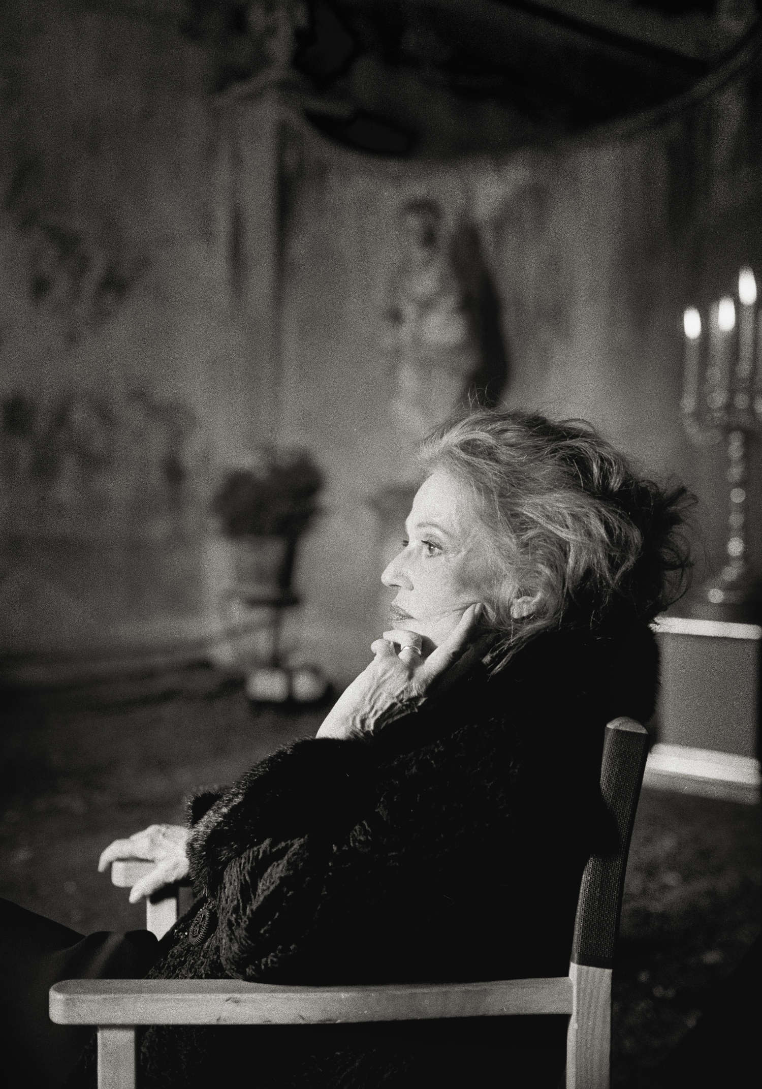 Lia Pasqualino, Jeanne Moreau, Palermo, 1999